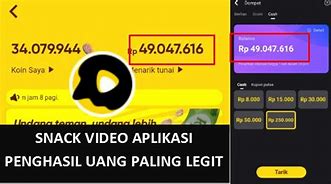 Apk Penghasil Uang Mirip Snack Video 2022 Rok Link Download